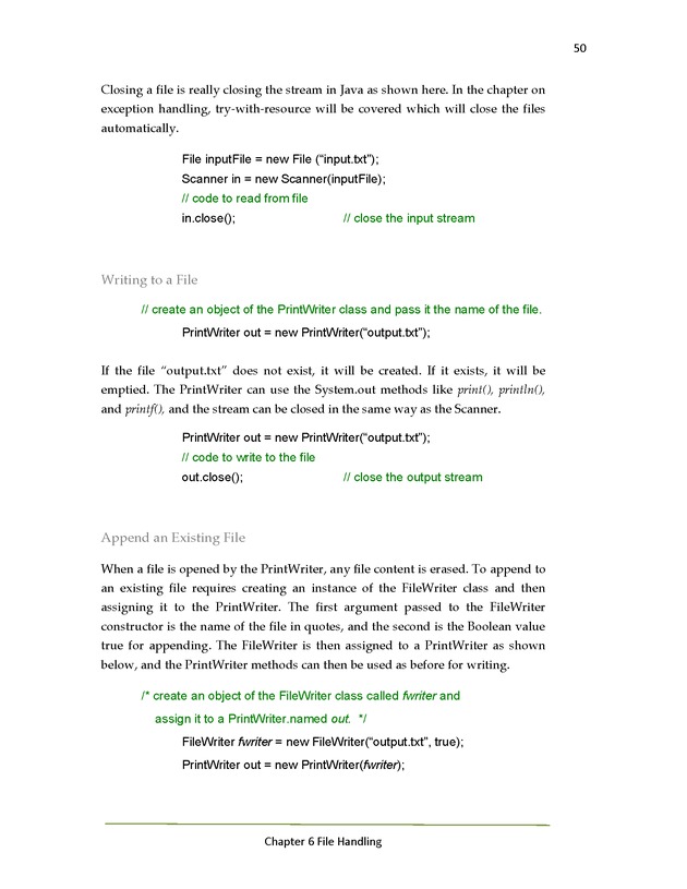 Java Programming: Basics to Advanced Concepts Advanced Programming Workshop - Page 50